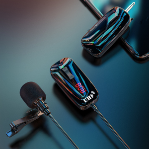 适用于huawei/华为专用领夹式无线麦克风手机短视频录音抖音快手直播