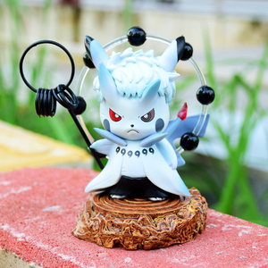 火影忍者gk 宇智波带土斑手办皮卡丘cos六道仙人鸣人模型公仔人偶