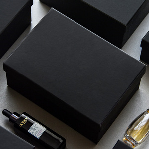 空盒大号礼物盒纯色简约盒子礼品盒长方形小号礼物包装盒黑色礼盒