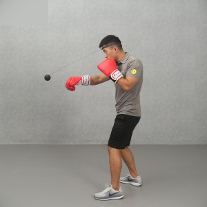 拳击速度球头戴式反应球敏捷训练反应靶搏击魔力球减压球