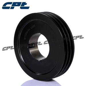 CPT 欧标皮带轮SPC236-03  配锥套3020  3槽  三角铸铁皮带轮