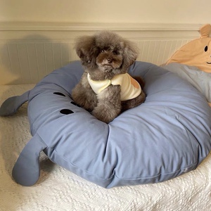 狗狗窝猫咪睡垫ins粉色宠物窝冬季保暖可拆洗大型趴趴窝大垫子