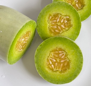 "咔嚓"一声羊角蜜博洋61号甜瓜酥脆纯清甜 4.5斤顺丰包邮看详情