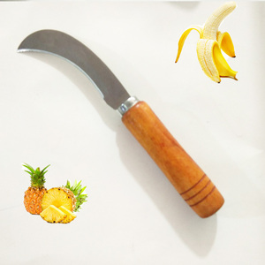 香蕉刀小弯刀菠萝刀切香蕉刀割菜刀水果店专用刀弯形家用水果刀
