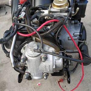 福喜100cc 巧格jog 飞鹰花嫁鬼火100凌鹰丽鹰发动机总成