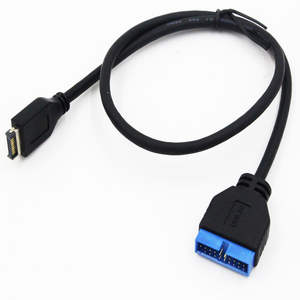 USB3.1Type-E公转IDC20P公 华硕 微星 技嘉主板转接 拓展线路板