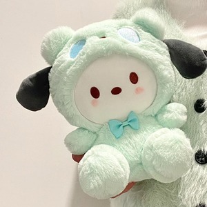 日本代购帕恰狗可爱软萌玩偶女生生日礼物床上毛绒玩具布娃娃公仔