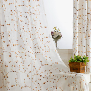 田园小碎花纱窗帘