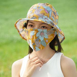 2024夏季新款防晒口罩带帽子一体女士遮脸防风户外骑车遮太阳透气