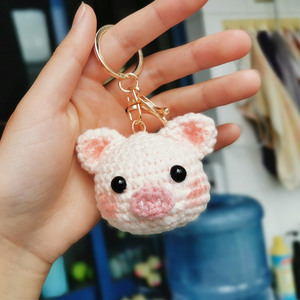 小羊吊坠材料包手工diy针织小挂件钥匙扣制作编织玩偶情侣礼物女