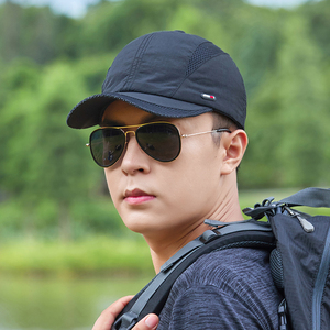 帽子男士夏天运动时尚休闲潮流韩版轻薄鸭舌帽速干遮阳网眼棒球帽