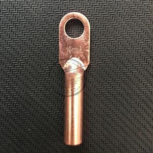 dt-10mm平方b级 铜鼻子 堵油鼻子线耳 铜接线端子紫铜 闭口铜鼻子