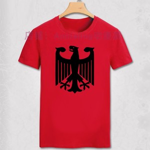 德国陆军鹰联邦国防军t恤夏季时尚休闲短袖t恤潮上衣服