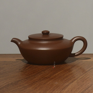 三炻斋●蒋超达【汉扁】宜兴 紫砂壶●纯手工新秀●300cc●已转
