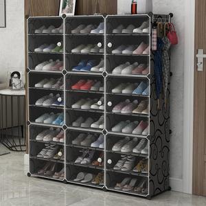 简约鞋柜现代多层简易置物架家用组装宿舍鞋架子收纳柜塑料鞋架定