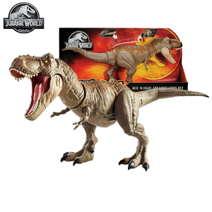 新款美泰侏罗纪世界2竞技霸王龙玩具可动恐龙模型男孩礼物gct91