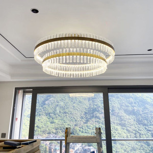 后现代北欧客厅轻奢水晶吊灯设计师灯简约个性创意艺术卧室餐厅灯