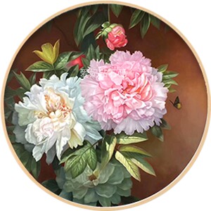 用的牡丹花钻石画