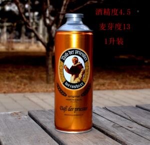 德国百纳教士原浆白啤酒桶装原始古老的工艺1升*12桶年会派对用酒