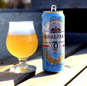 波罗的海0号 无醇麦芽汁小麦浑浊 无酒精啤酒 450ml*24罐新鲜日期