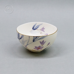 日本进口 宇野千代 陶瓷印花茶杯小茶碗日式茶具品茗杯单杯串门子