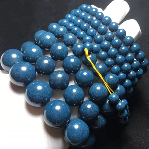 伴生矿菱镁矿优化二代高瓷乌兰花绿松石多圈108颗手串链男女款