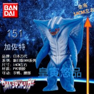 002人付款淘宝正版万代特利迦奥特曼加佐特怪兽软胶人偶玩具wwf