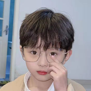 男童假发男生儿童短直发仿真可爱齐刘海小正太婴儿碎盖蘑菇头发套