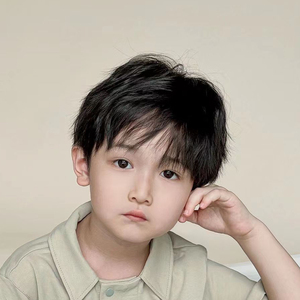 帅气假发小男孩儿童短直发可爱宝宝齐刘海锅盖头萌娃写真拍照头套