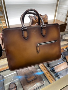 berluti伯鲁提venezia牛皮公文包