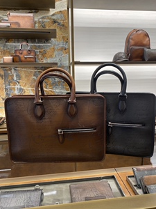 berluti伯鲁提古法文情书scritto小号公文包