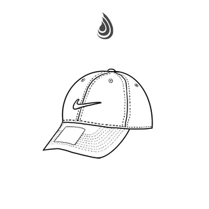 nike棒球帽粉