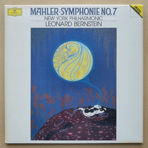 lp黑胶 伯恩斯坦 马勒 第七交响曲 1986德国版2lp