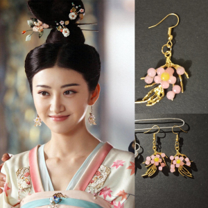 大唐荣耀景甜同款耳坠沈珍珠同款耳饰耳环