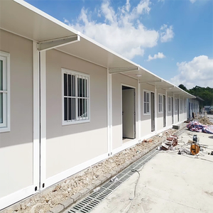 集装箱房移动房定制住人快拼箱防火岩棉彩钢房子简易临时活动板房