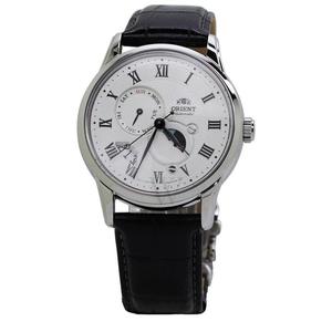 orient东方双狮手表月相计时表盘休闲自动机械男表ra-ak0008s10b