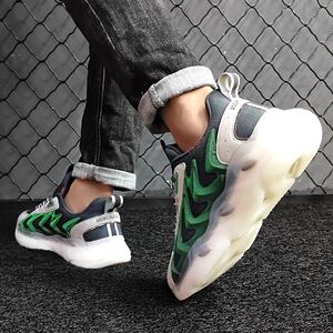 正品安德玛运动男鞋2022春季新款户外夜光满天星踩屎感休闲老爹鞋