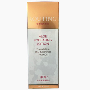 柔婷植物精华系列芦荟水柔肤水护肤研究39