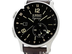 (已售)u-boat 1938 doppio tempo 8400精钢自动机械男表