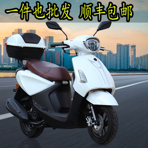 全新巧格款国四电喷125燃汽油100踏板摩托整车省油可上牌代步外卖