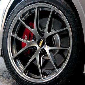 bbs ri-a 18寸 日本bbs锻造轮毂345高尔夫67gti奥迪s386brzcla45