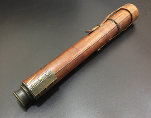 真正品 英国一战时期超大型mk4野战炮兵古董单筒望远镜