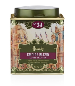 英国哈罗德百货 Harrods No. 34 Empire Blend 帝国调配红茶125克