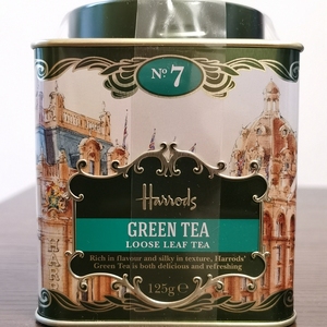 英国哈罗德百货Harrods Heritage No7 Green Tea 经典绿茶 125克