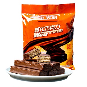 上海特产光明威化巧克力老式怀旧饼干老字号小吃休闲零食糕点包邮