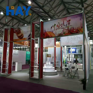 定制加工展馆会展服务展台铝型材展位展厅铝料方柱八棱柱特装搭建