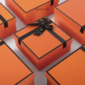 方盒高级感礼品盒送礼搭配选购包装七夕情人节生日女王节礼物包装