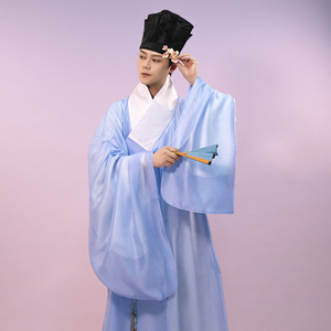 【天汉骄阳】直身 明制汉服男装夏季纱料薄款传统民族服饰现货