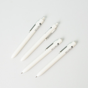 白色按动中性笔 考试专用笔学生用签字笔ins冷淡风套装水性笔速干按动