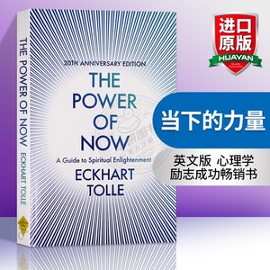 当下的力量 英文原版 The Power of Now 埃克哈特托利 Eckhart Tolle 英文版心理学励志成功畅销书籍 进口原版英语书